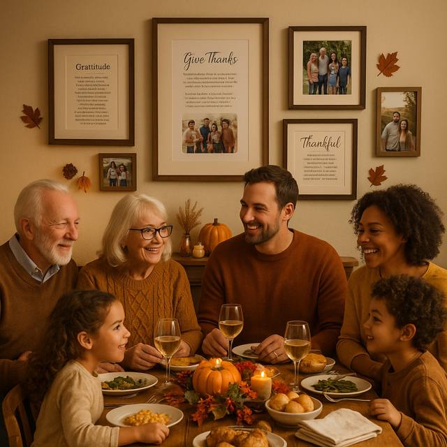 Thanksgiving Gratitude Walls: Family Poetry Traditions That Last Generations