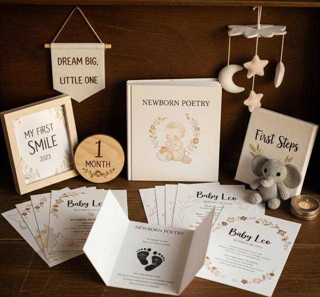 Capturing Your First Child's Arrival: Meaningful Keepsakes That Tell Your Story